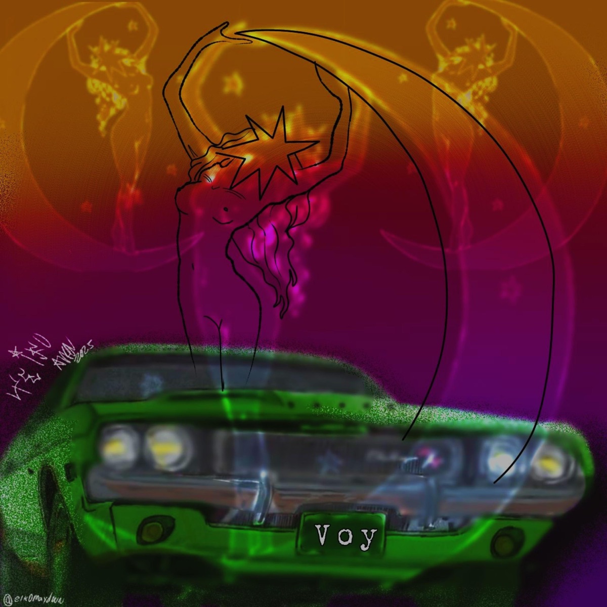 VOY - Single by BenyCud album cover