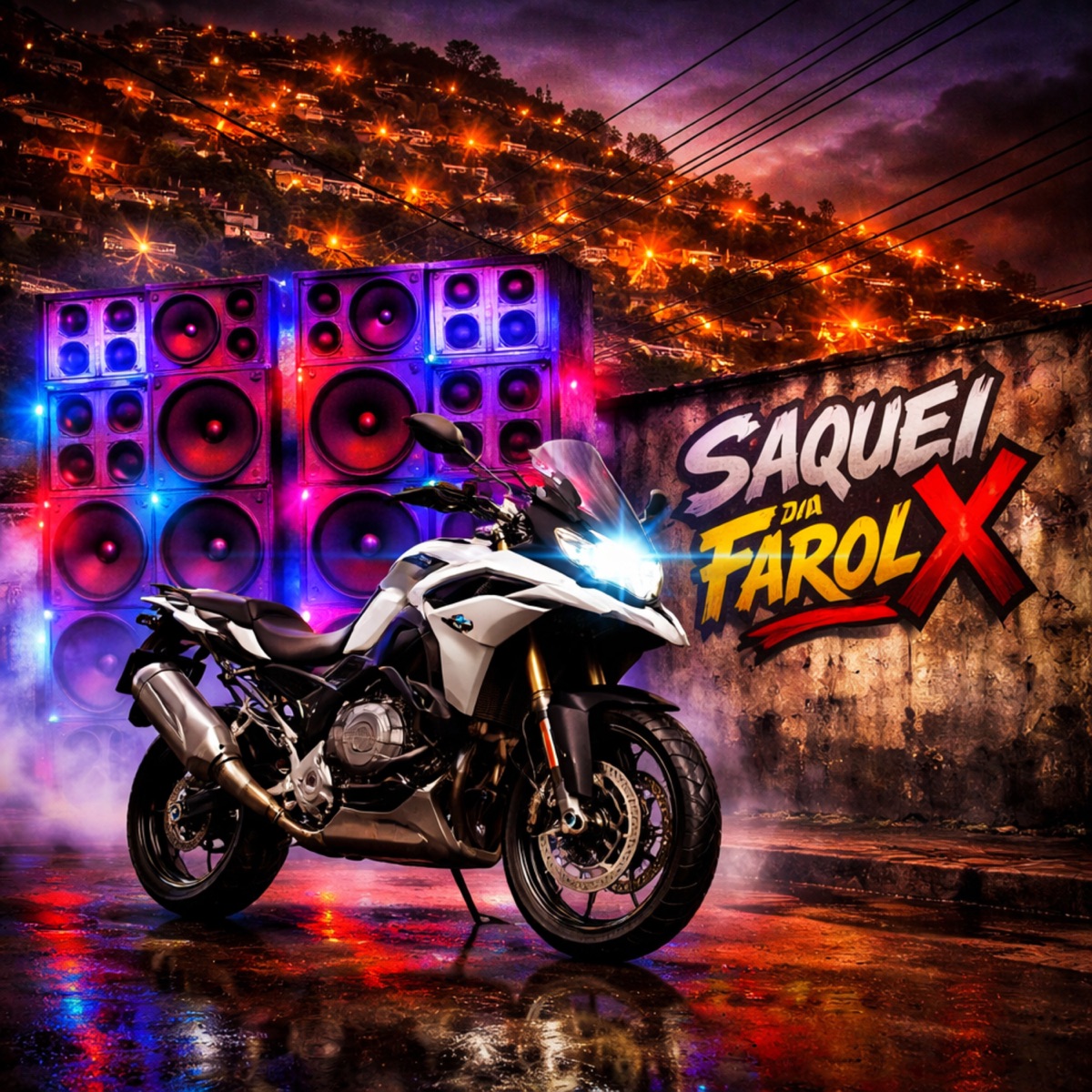 Saquei da Farol X - Single by MC Silveira, McGael, BIEL SILVER, MC DU do MS & MC Danyell RT album cover