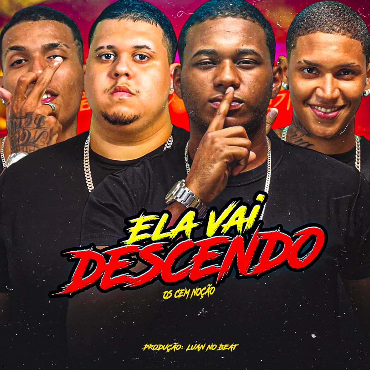 Ela Vai Descendo - Single by Os Cem Noção album cover