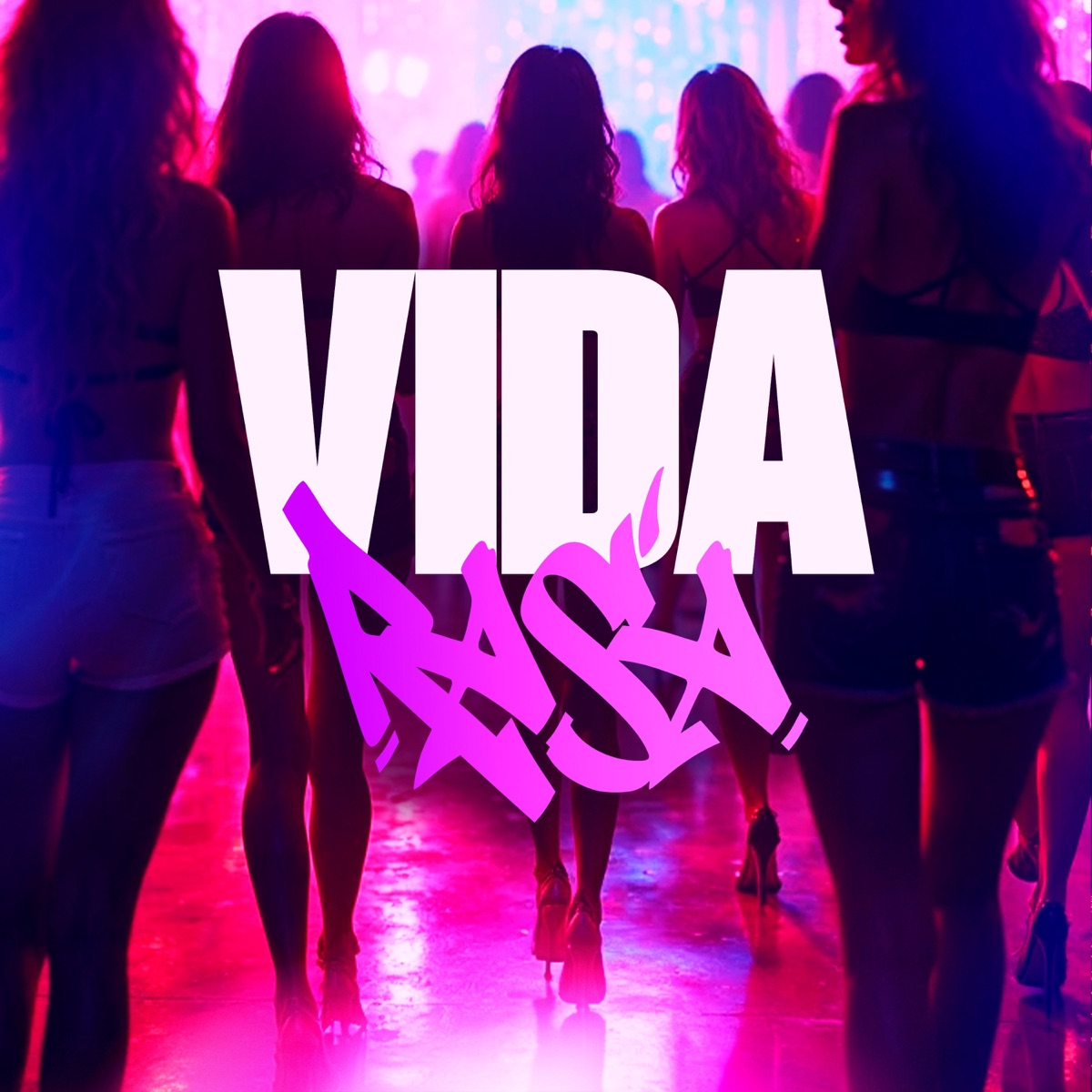 Vida Rasa (feat. MOHAMED) - Single by FiveSete & DJ VL album cover