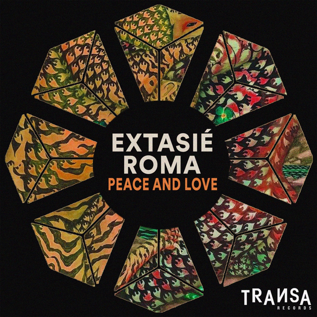 Peace & Love - Single by Extasie & Roma album cover