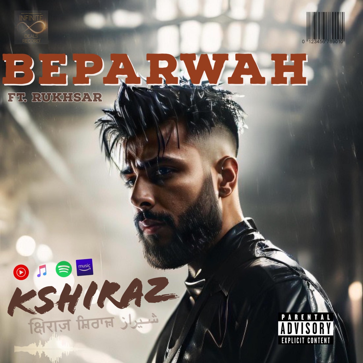 BEPARWAH (feat. Rukhsar Bandhukia) - Single by Kshiraz album cover