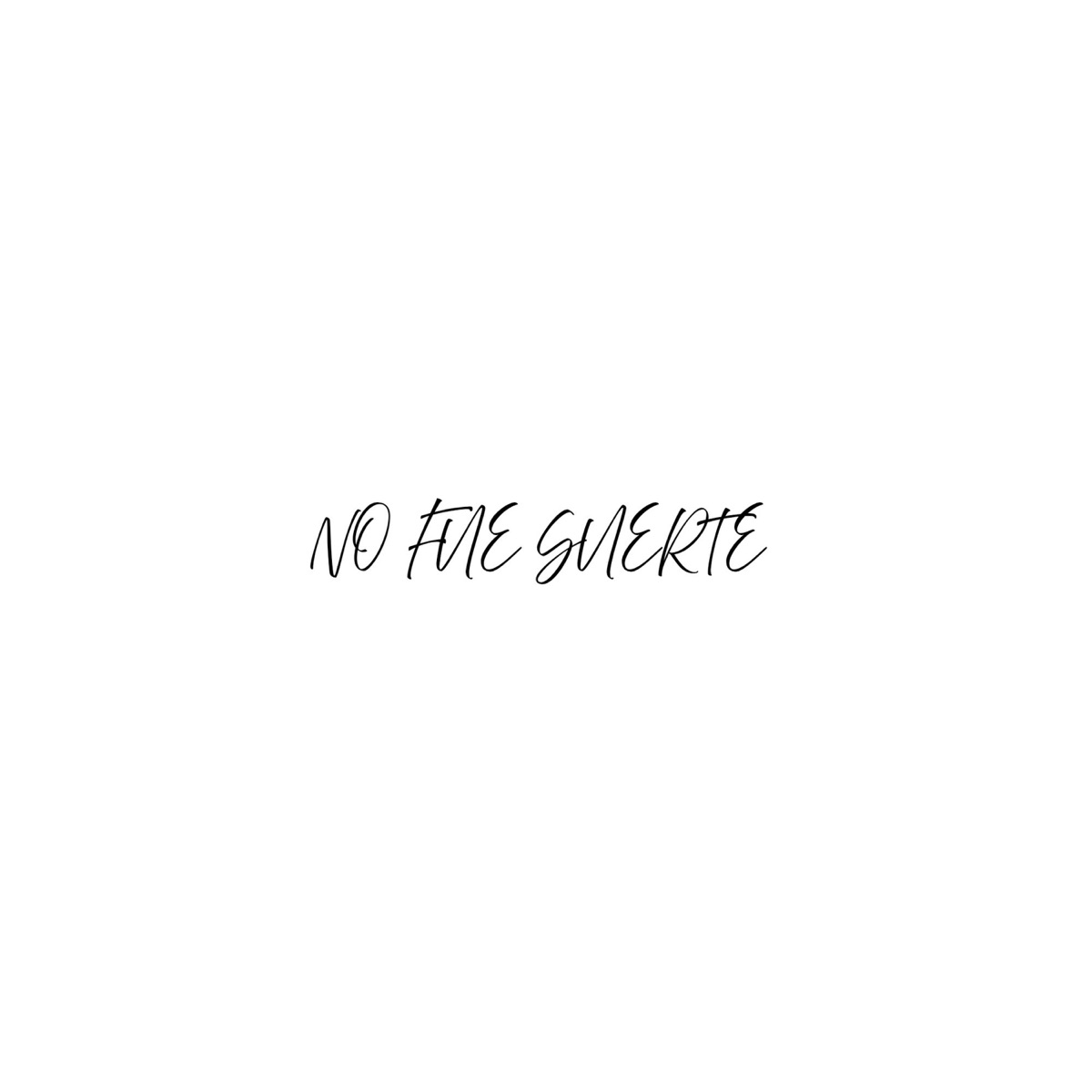 No Fue Suerte (feat. Mauro Diaz) - Single by Joyce YP album cover