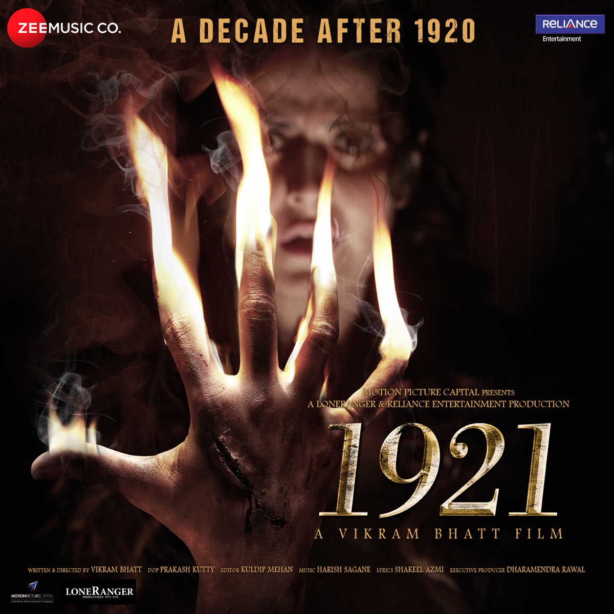 1921 (Original Motion Picture Soundtrack) by Harish Sagane, Asad Khan, Pranit Mawale, Shakeel Azmi & Raqueeb Alam album cover