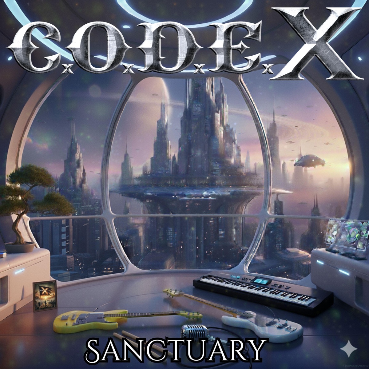 Sanctuary - Single by Code X album cover