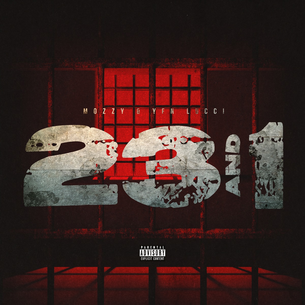23 AND 1 - Single by Mozzy & YFN Lucci album cover artwork