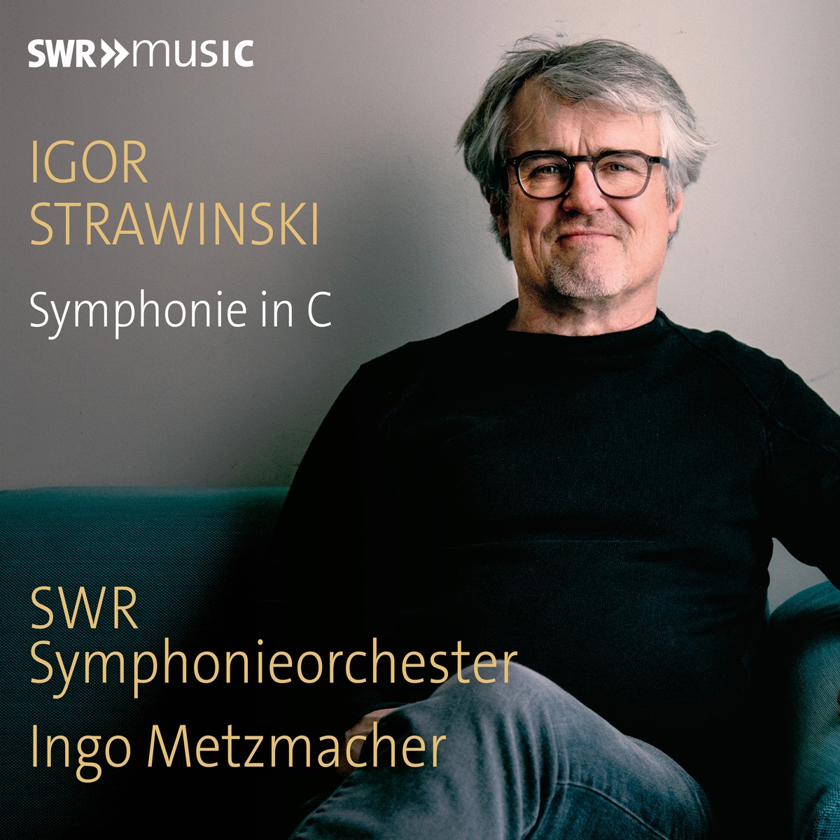 Stravinsky: Symphony in C Major, K061 - EP by Ingo Metzmacher & SWR Symphonieorchester album cover