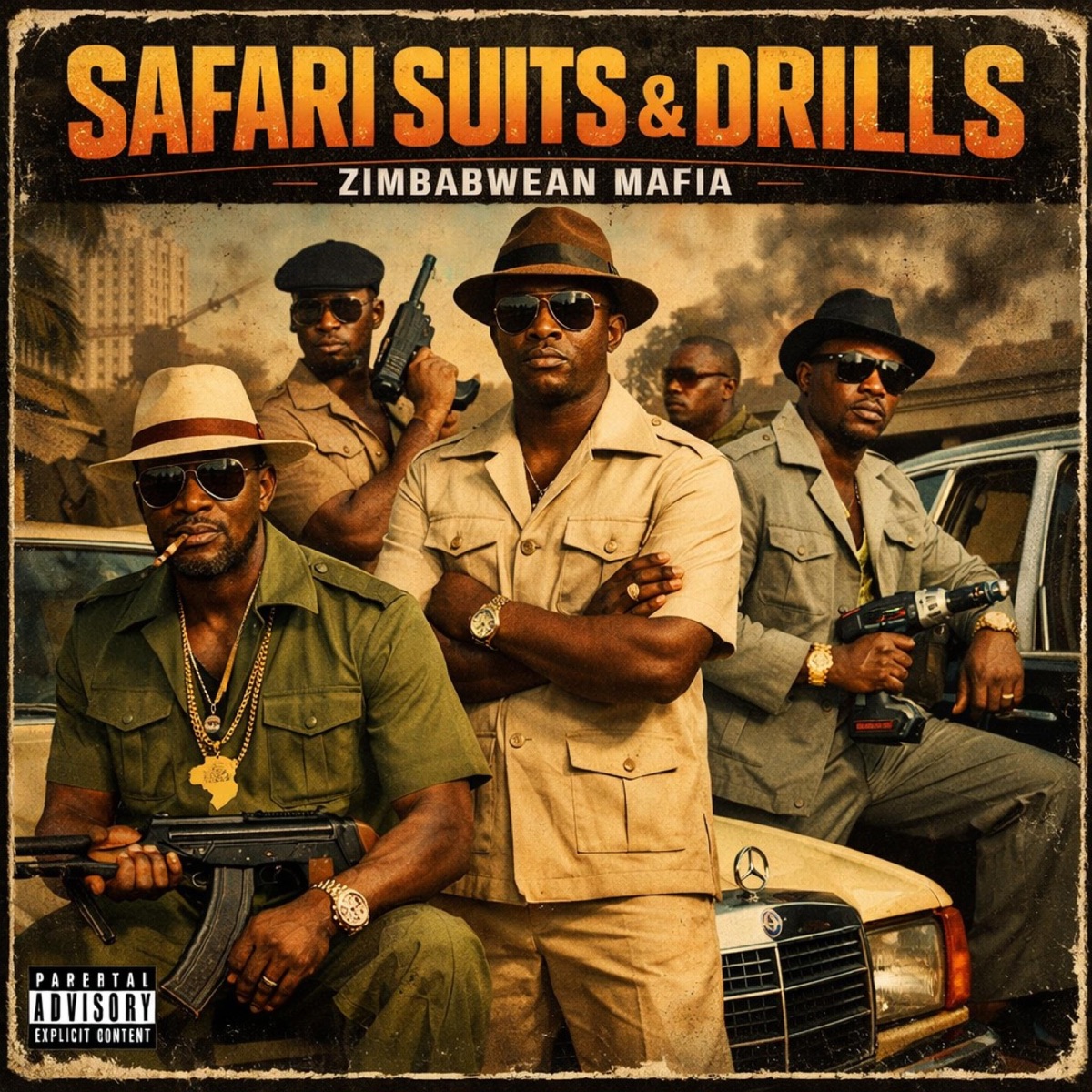 Safari suit and Drills (feat. Shona Sonic) - Single by Millennial vision album cover
