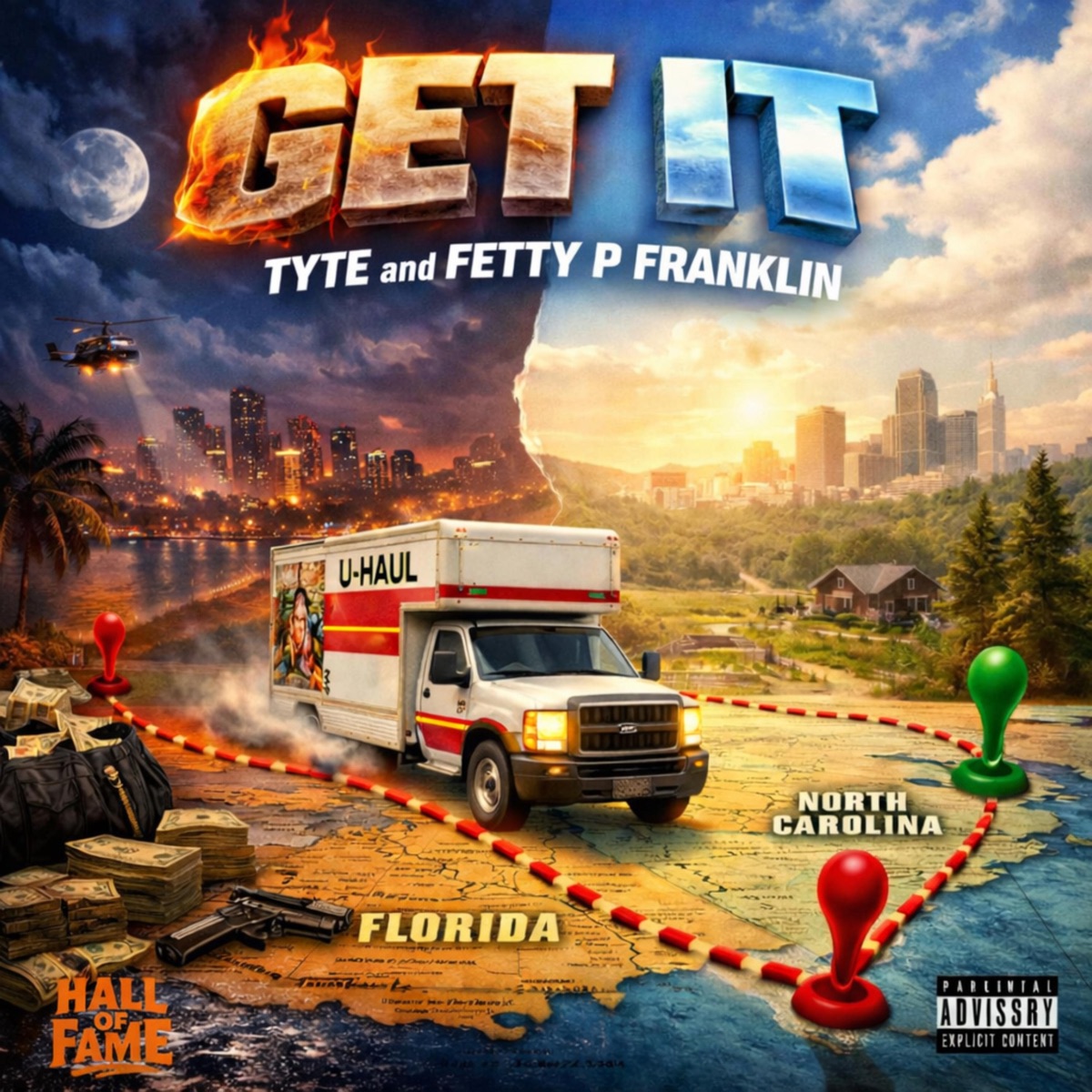 Get It - Single by TYTE & Fetty P Franklin album cover