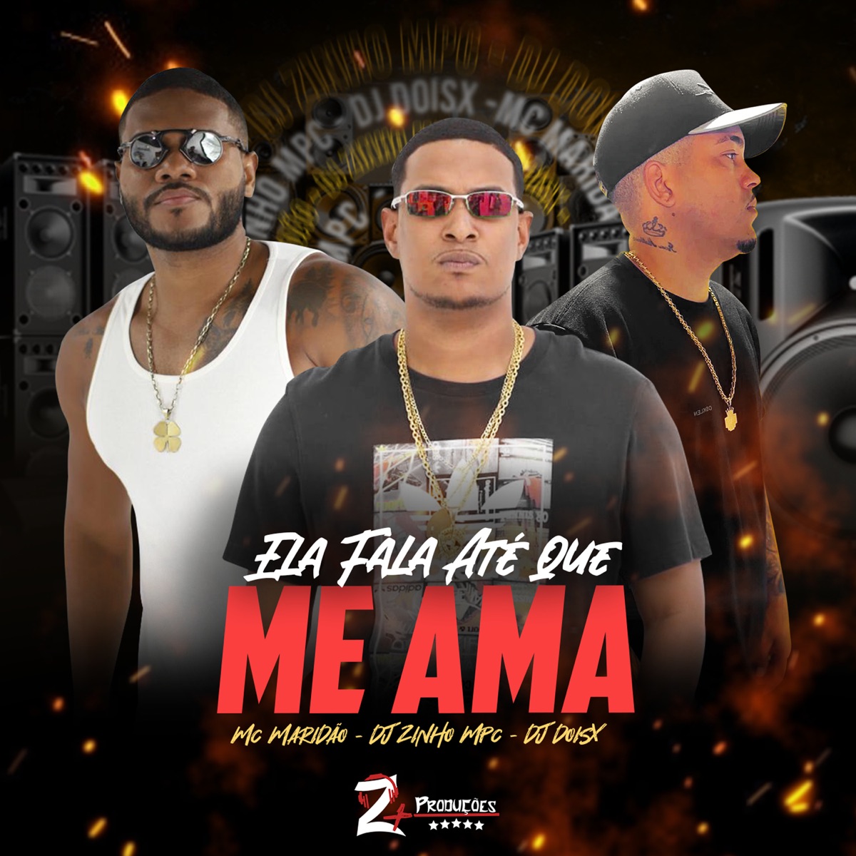 Ela Fala Ate Que Me Ama - Single by Dj Zinho Mpc, Dj Doisx & mc maridão album cover
