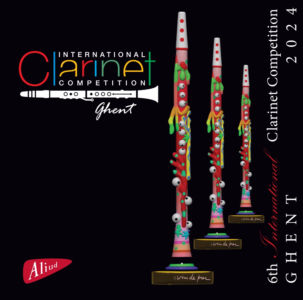 6th International Clarinet Competition Ghent 2024 by Flanders Symphony Orchestra, Julien Chun-Yen Lai, Martim Barbosa, Yebin Seo, Reiner Wehle, Desguin Quartet, Panagiotis Marios Giannakas, Seoyoung Lee, Gents Madrigaalkoor & Sabine Meyer album cover