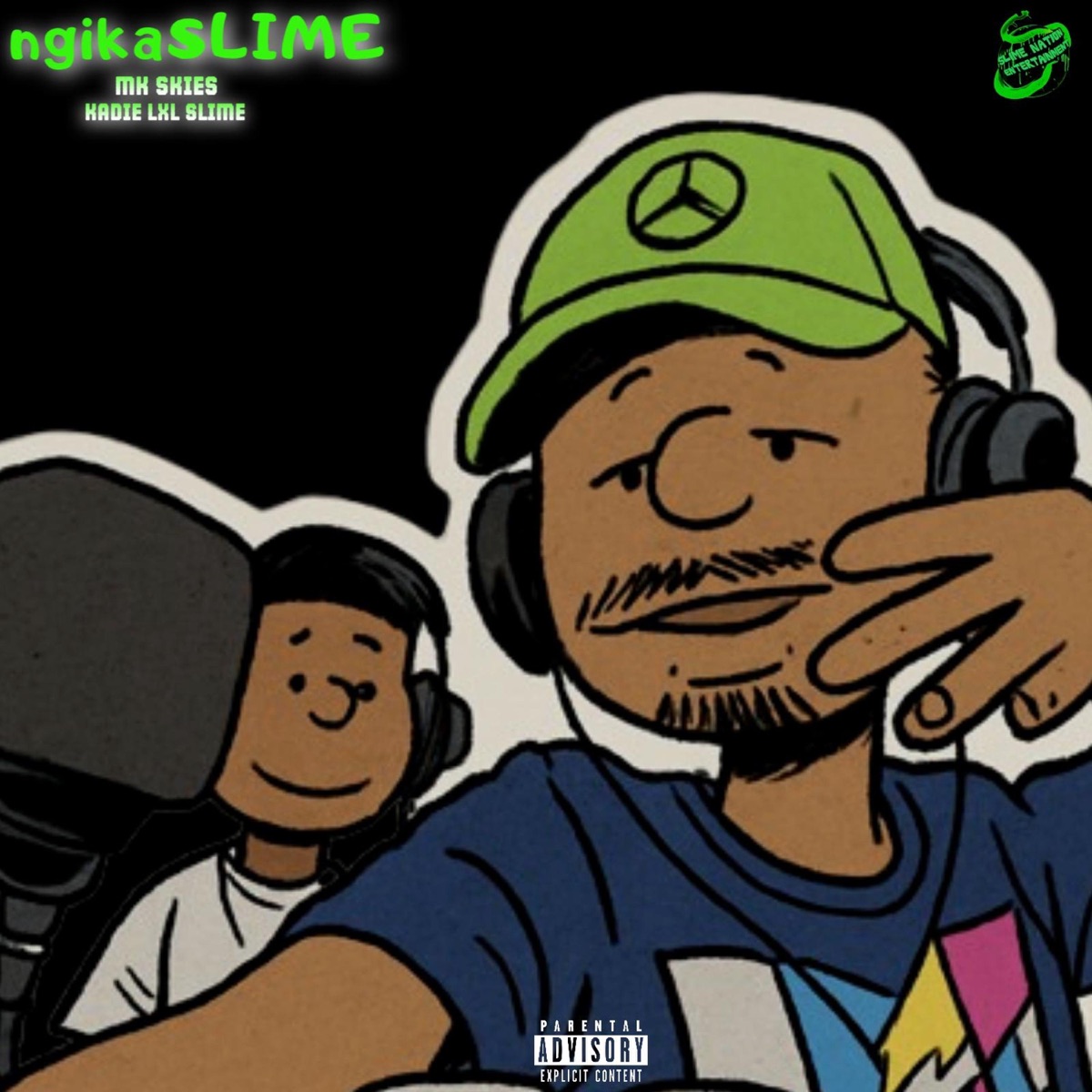 ngikaSLIME (feat. KADIE LXL SLIME) - Single by MK SKIES album cover