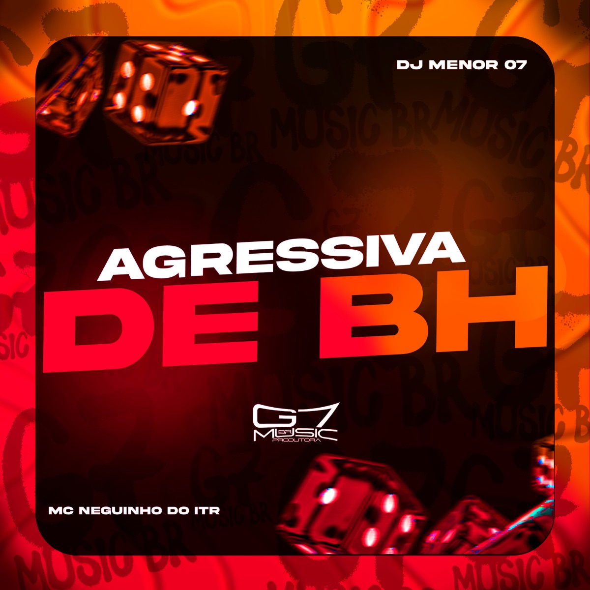 Agressiva de BH - Single by DJ MENOR 07 & Mc Neguinho do ITR album cover