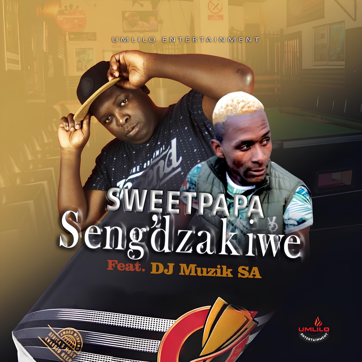 Seng'dzakiwe (feat. DJ Muzik Sa) - Single by SWEETPAPA album cover