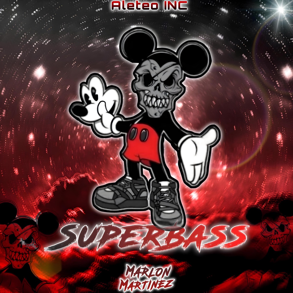 Superbass - Single by Aleteo inc & Marlon Martinez DJ album cover