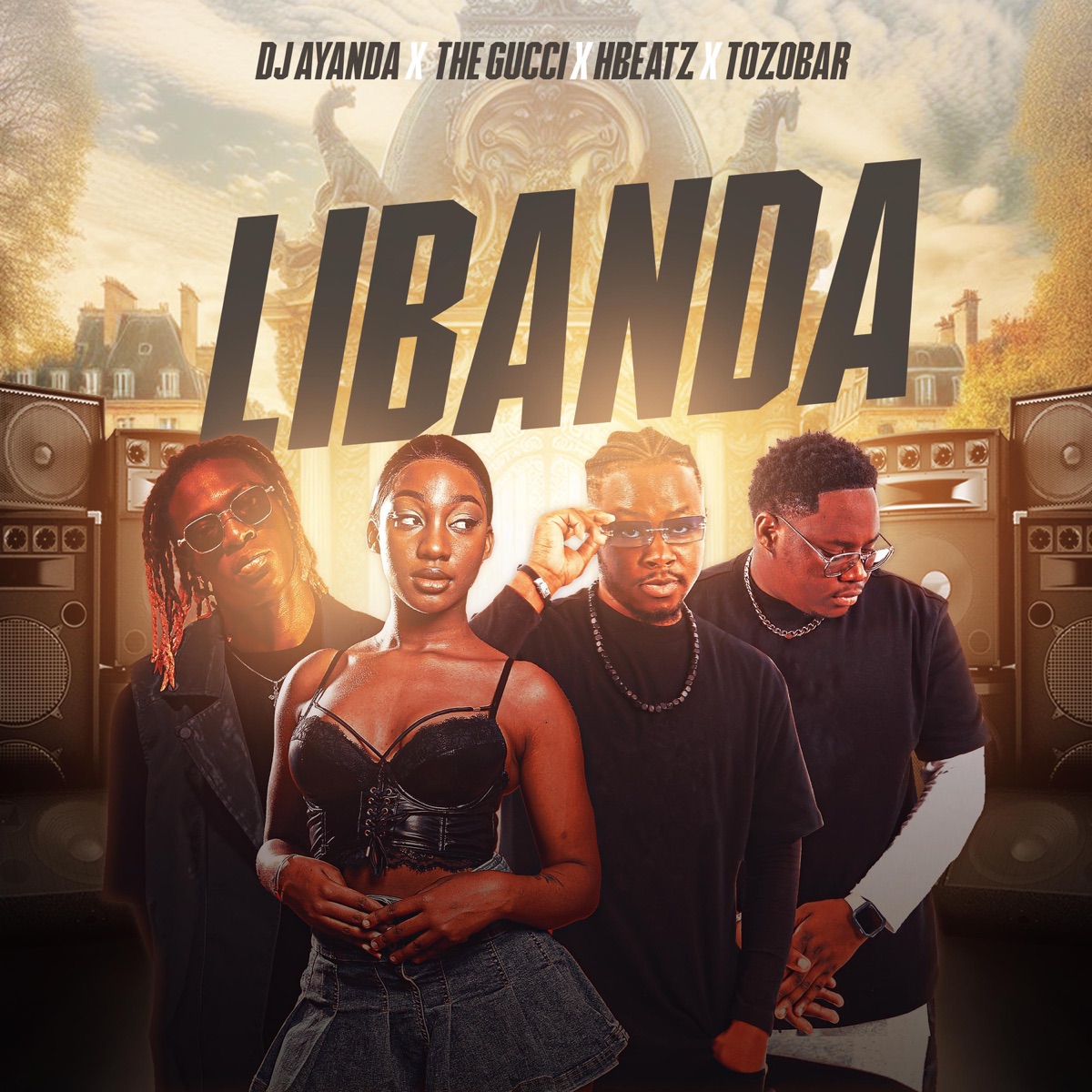 Libanda (feat. DJ.AYANDA, The gucci & the Tozobar) [Instrumental] - Single by Hbeatz album cover