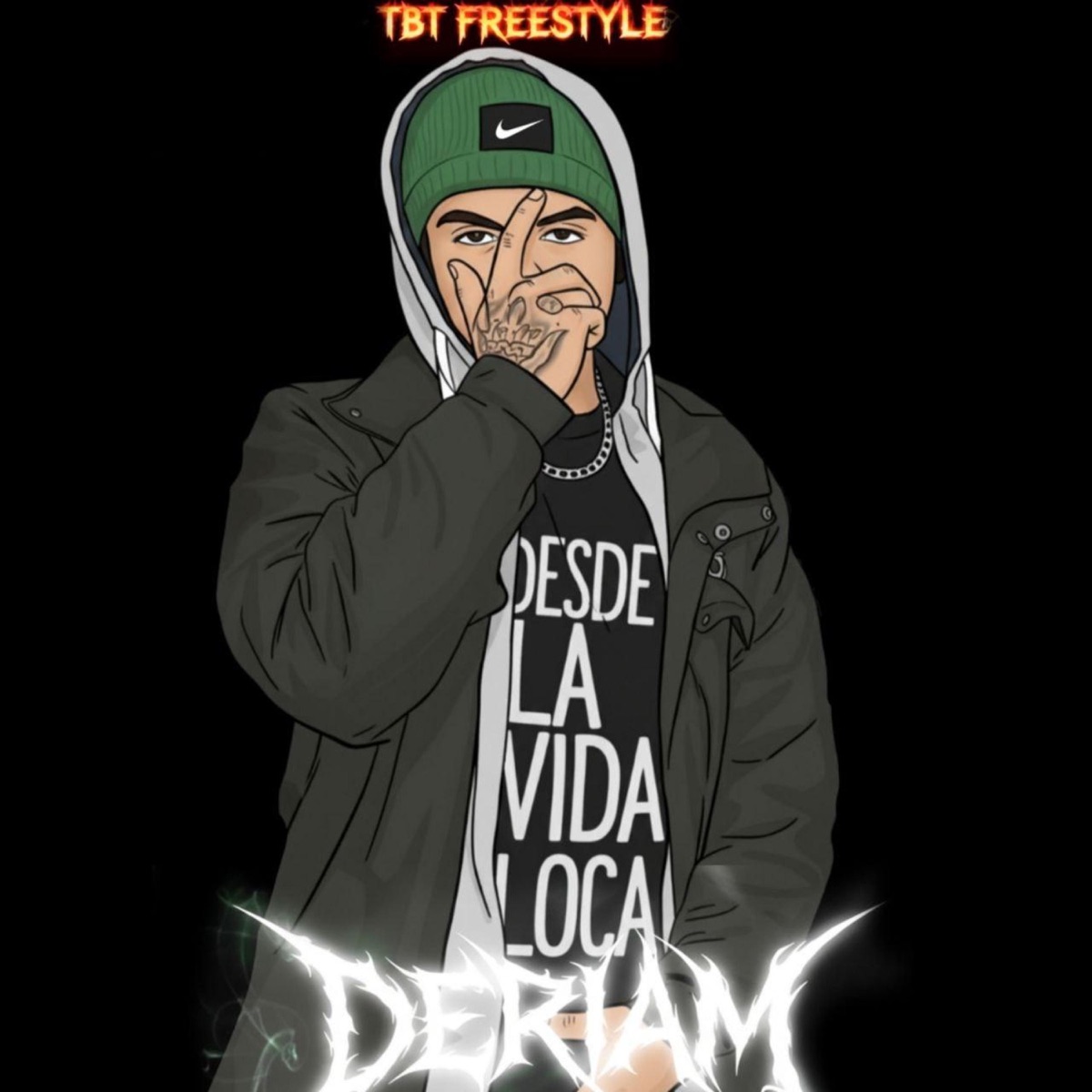 TBT FREESTYLE (feat. DERIAM) - Single by Diemci Kmr album cover
