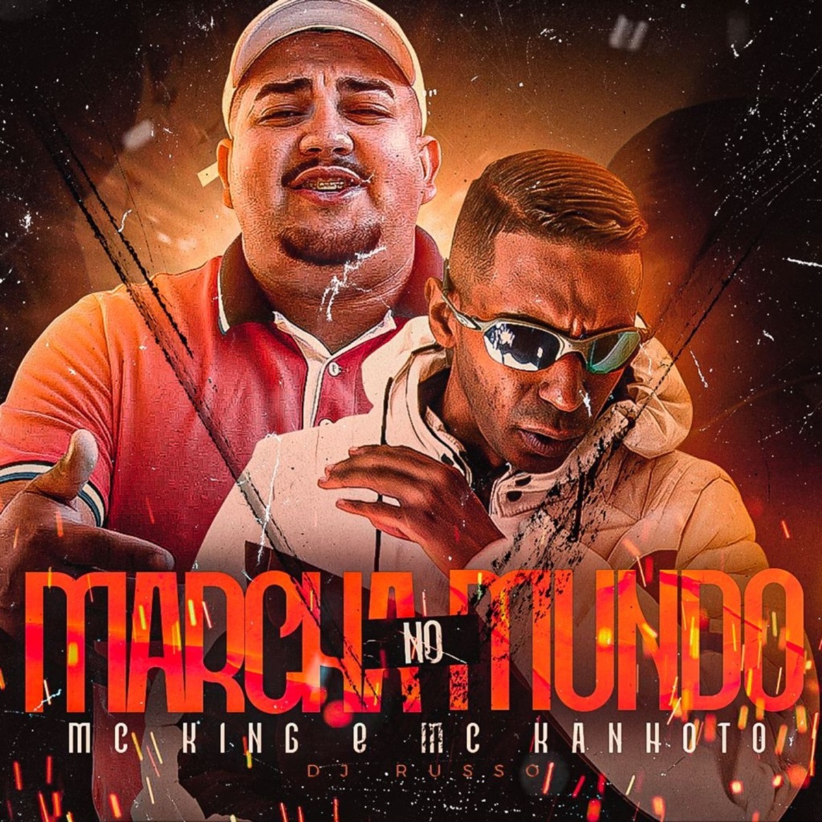 Marcha no Mundo - Single by Mc King & Mc Kanhoto album cover