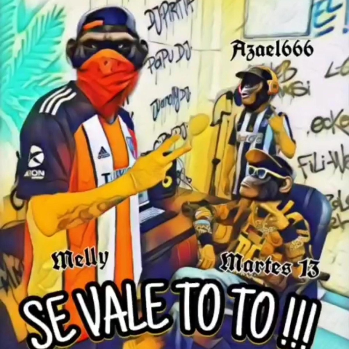 Se vale to (feat. El Melly) - Single by Azael666 album cover