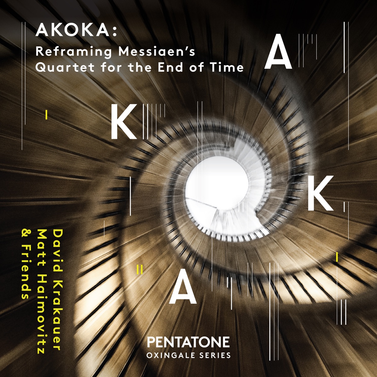 Akoka by David Krakauer, Matt Haimovitz, Jonathan Crow & Geoffrey Burleson album cover