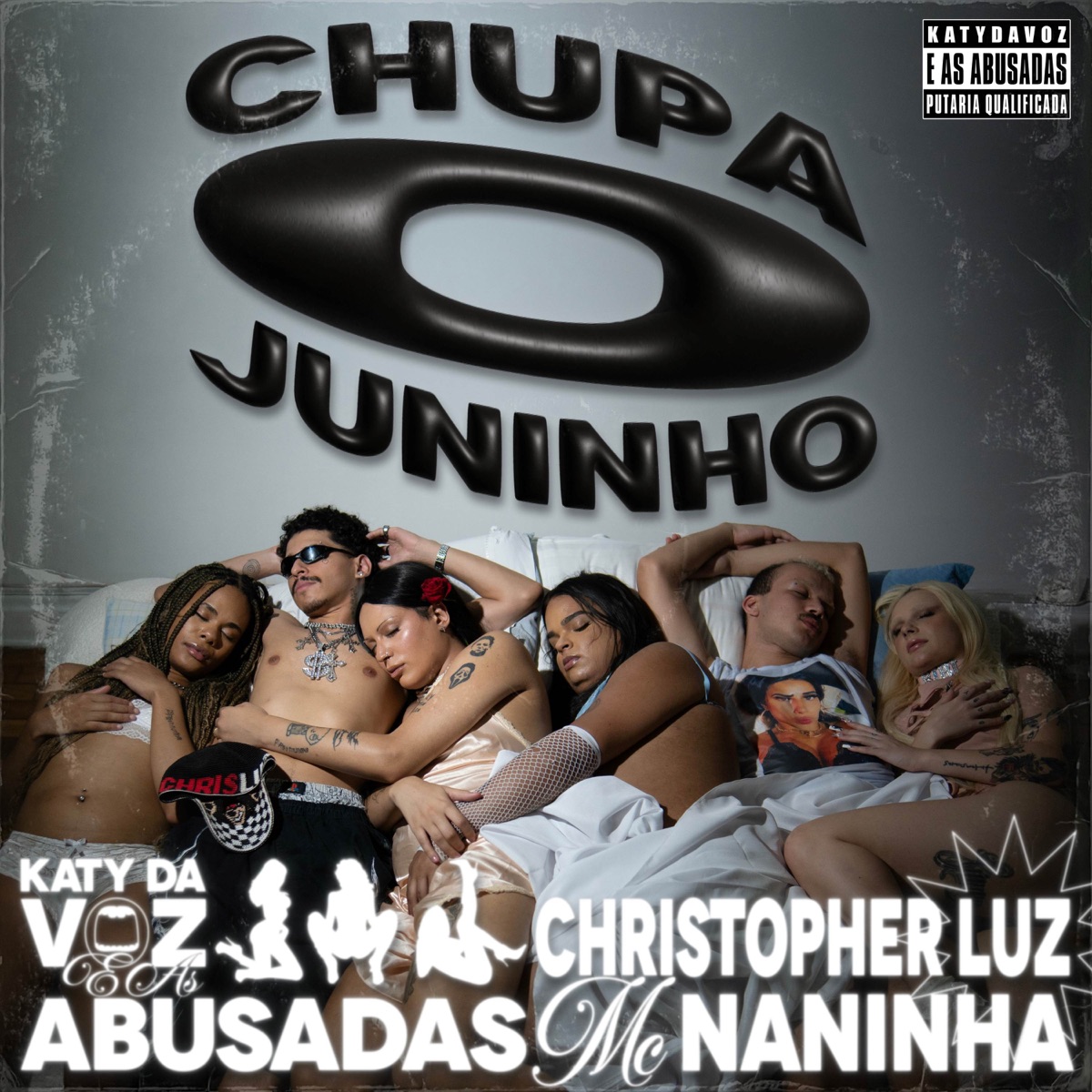 chupa o juninho - Single by Katy da Voz e as abusadas, Christopher Luz & Mc Naninha album cover