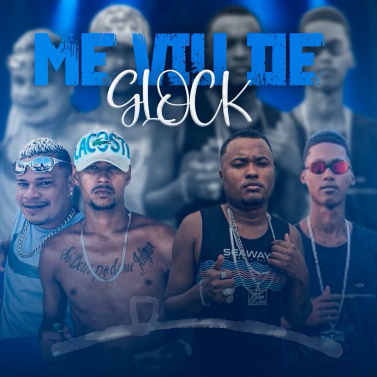 Me Viu de Glock (feat. Dj Mongue na Voz) - Single by Ruan de Muribeca, Preto das Midia & Eo Predador Mc album cover