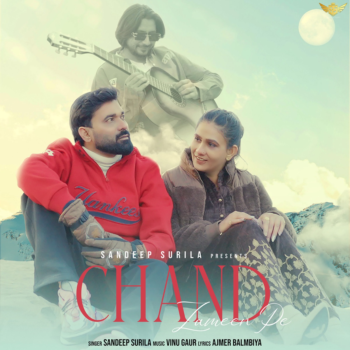Chand Zameen Pe - Single by Sandeep Surila album cover
