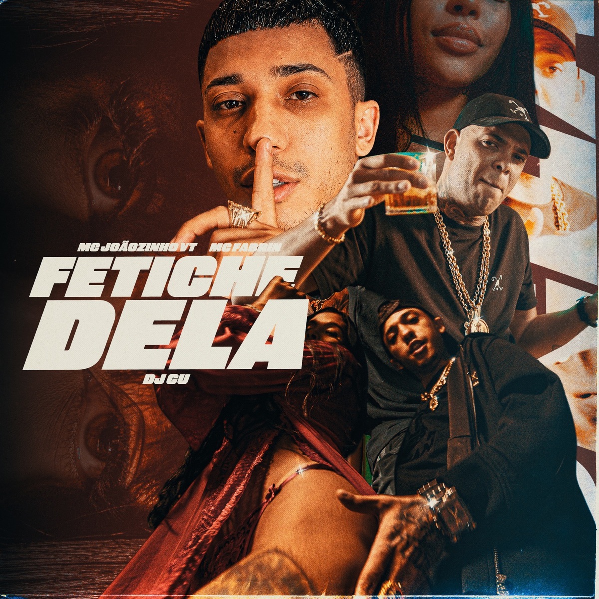 Fetiche Dela - Single by DJ Gu, MC Joãozinho VT & MC Fabrin album cover