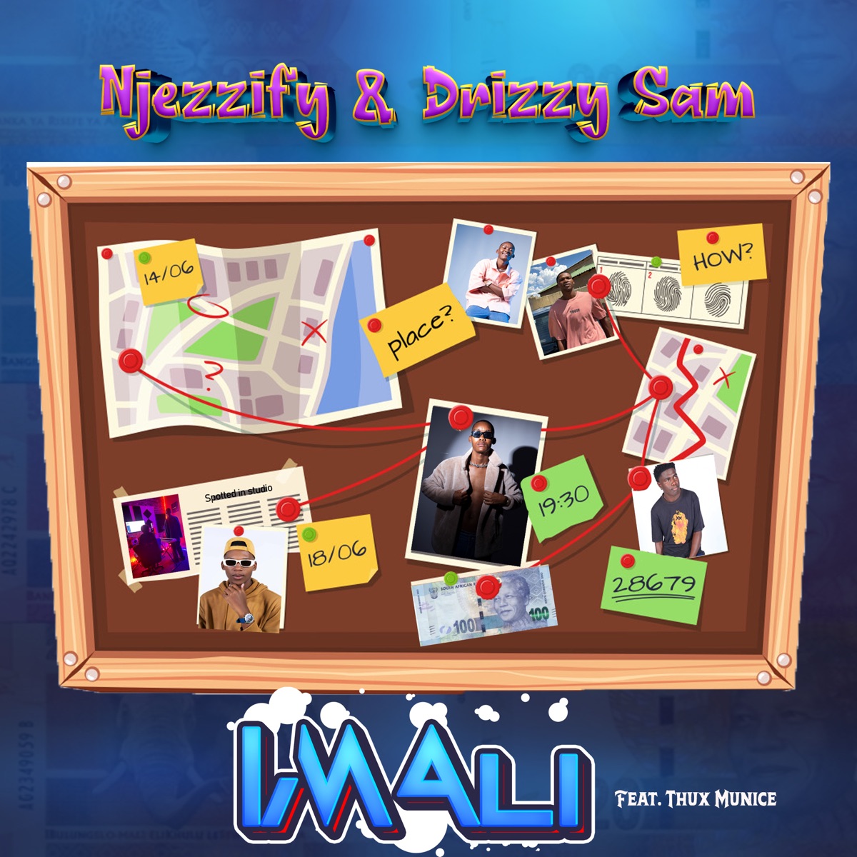 Imali (feat. Thux Munice) - Single by Njezzify & Drizzy Sam (RSA) album cover