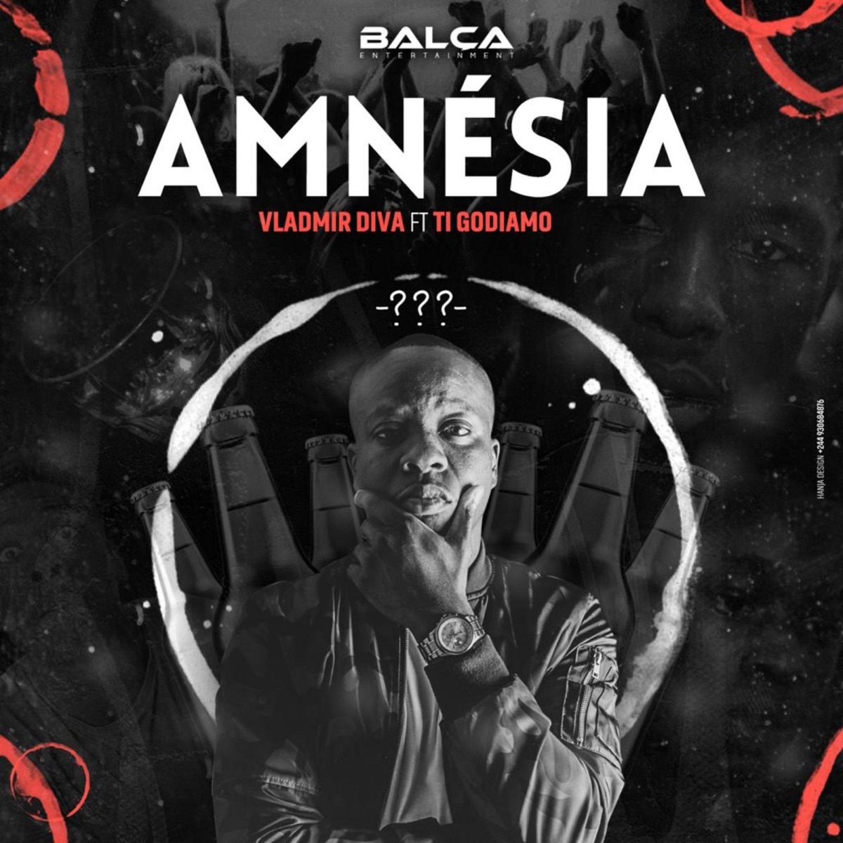 Amnésia (feat. Ti Godiamo) - Single by Vladmir Diva album cover