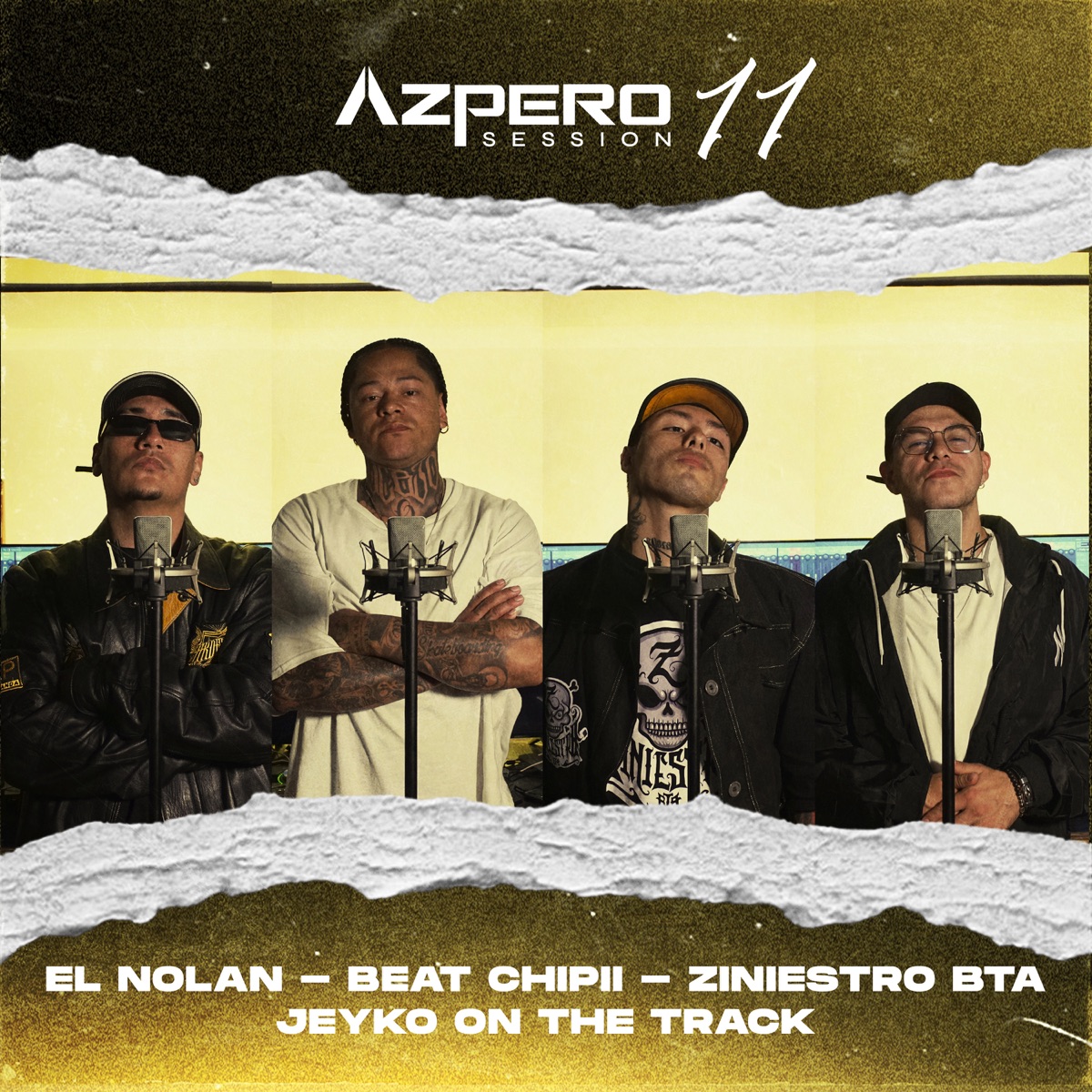 Azpero Session 11 - Single by Azpero Session, Beat Chipii, El Nolan, Ziniestro Bta & Jeyko on the Track album cover