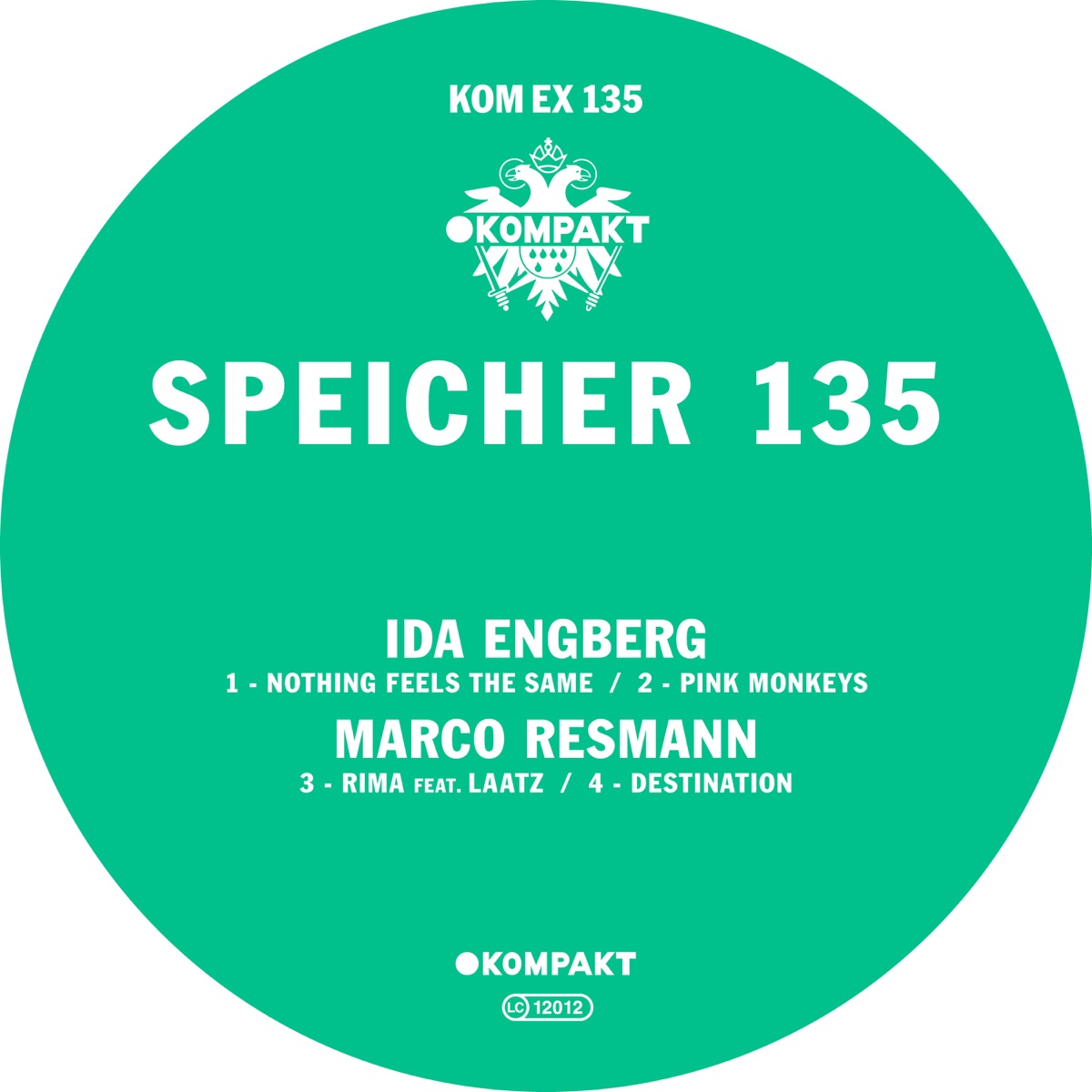 Speicher 135 - EP by Ida Engberg & Marco Resmann album cover