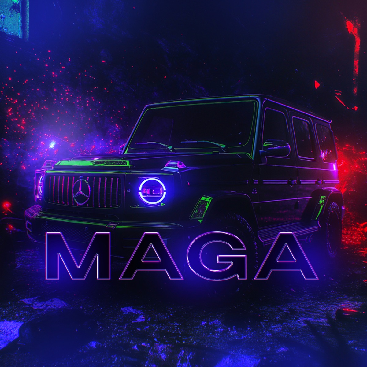 MAGA - Single by PSYXOKXD & zrxcv album cover