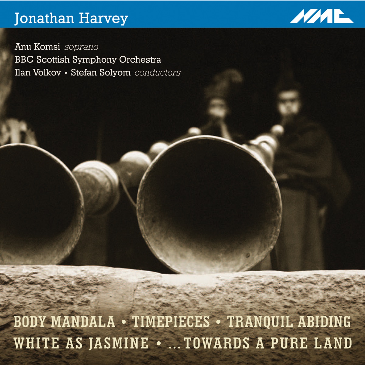 Harvey: Tranquil Abiding, Body Mandala & Other Works by BBC Scottish Symphony Orchestra, Ilan Volkov, Stefan Solyom & Anu Komsi album cover