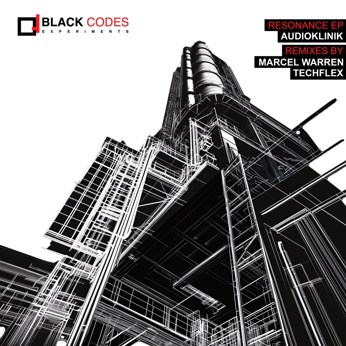 Resonance E.P (feat. Marcel Warren & Techflex) - EP by Audioklinik album cover