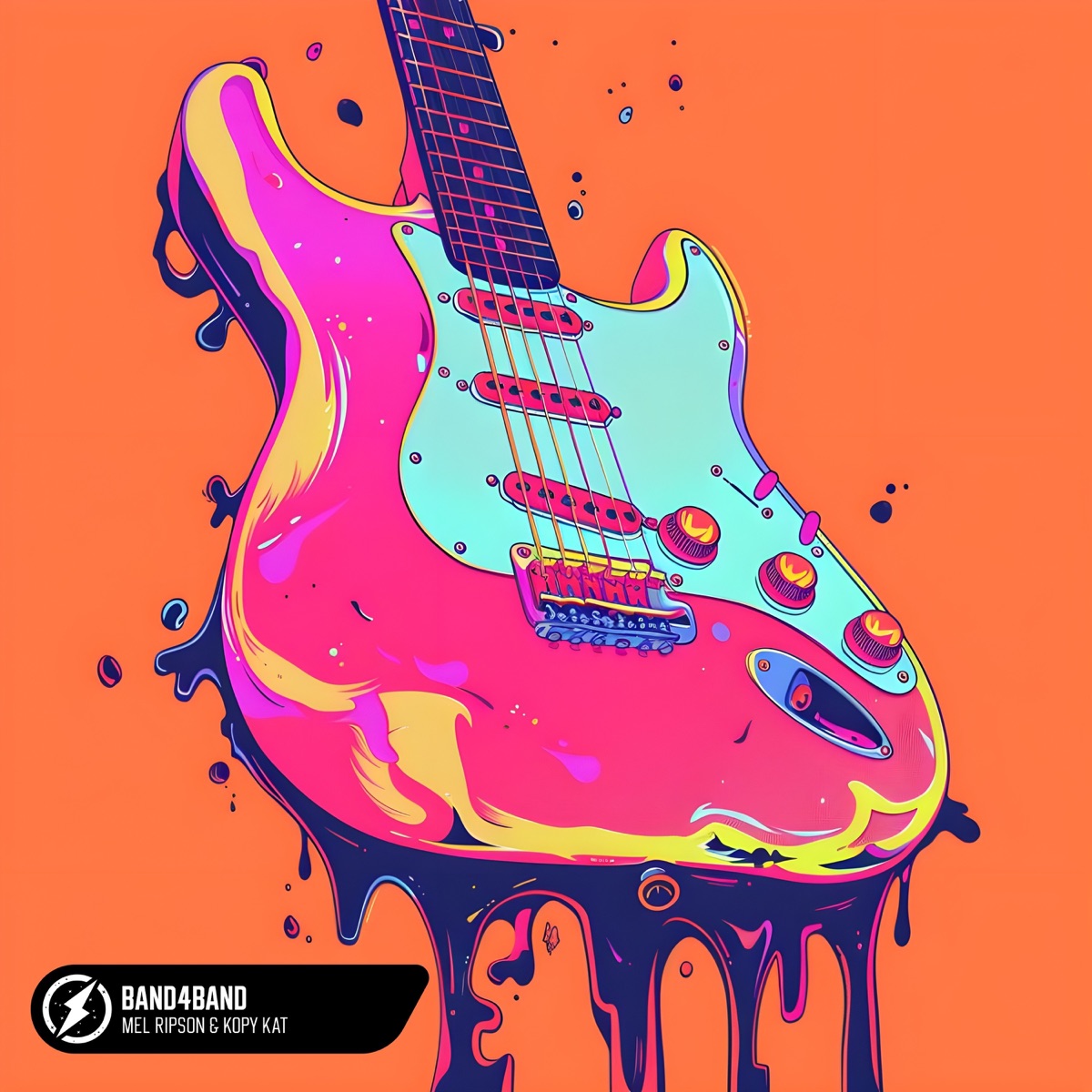 BAND4BAND - Single by Mel Ripson & Kopy Kat album cover