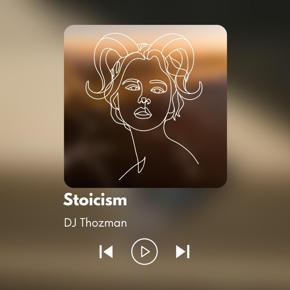 Stoicism - Single by DJ Thozman album cover