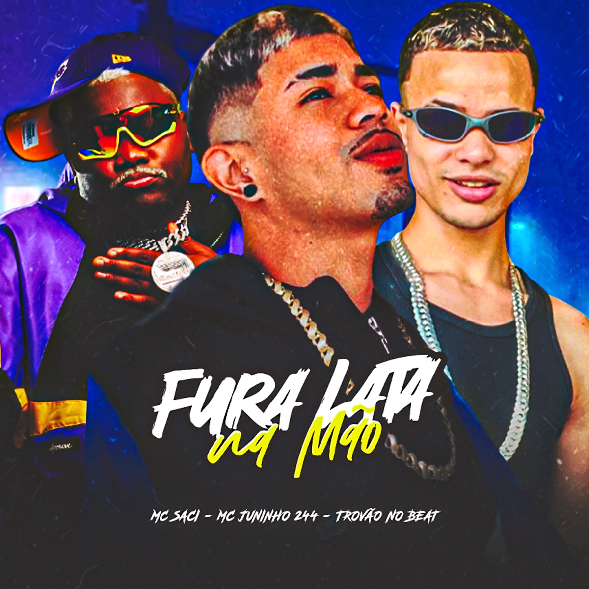 Fura Lata na Mão (feat. MC Saci) - Single by MC Juninho 244 & Trovão no Beat album cover