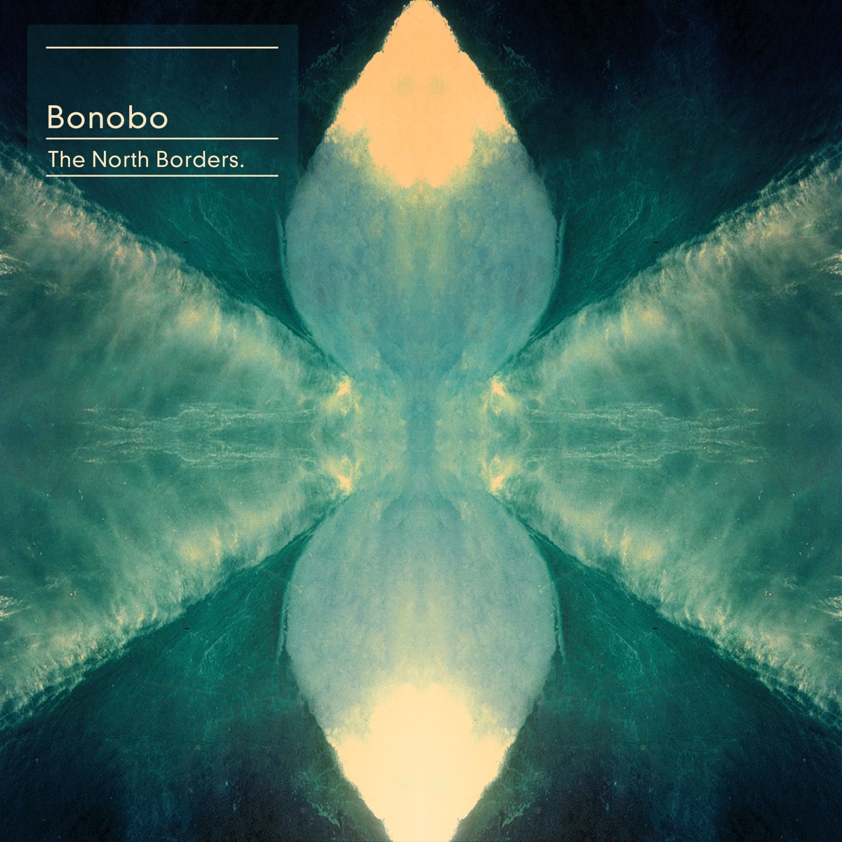 The North Borders by Bonobo album cover