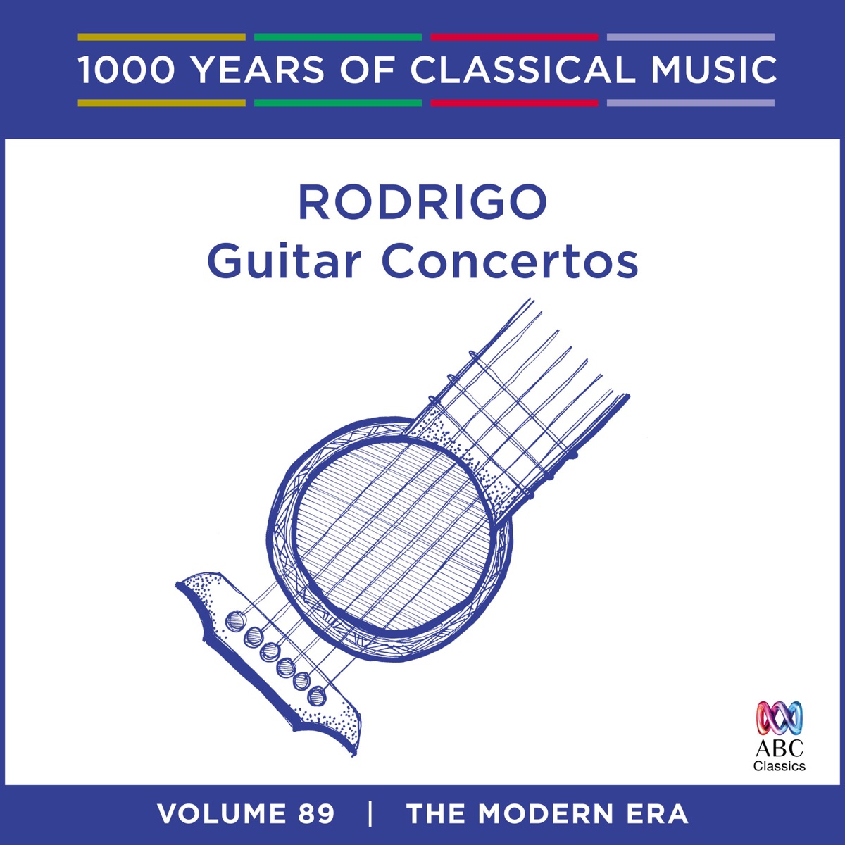 Rodrigo: Guitar Concertos by Brett Kelly, Leonard Grigoryan, Slava Grigoryan & The Queensland Symphony Orchestra album cover