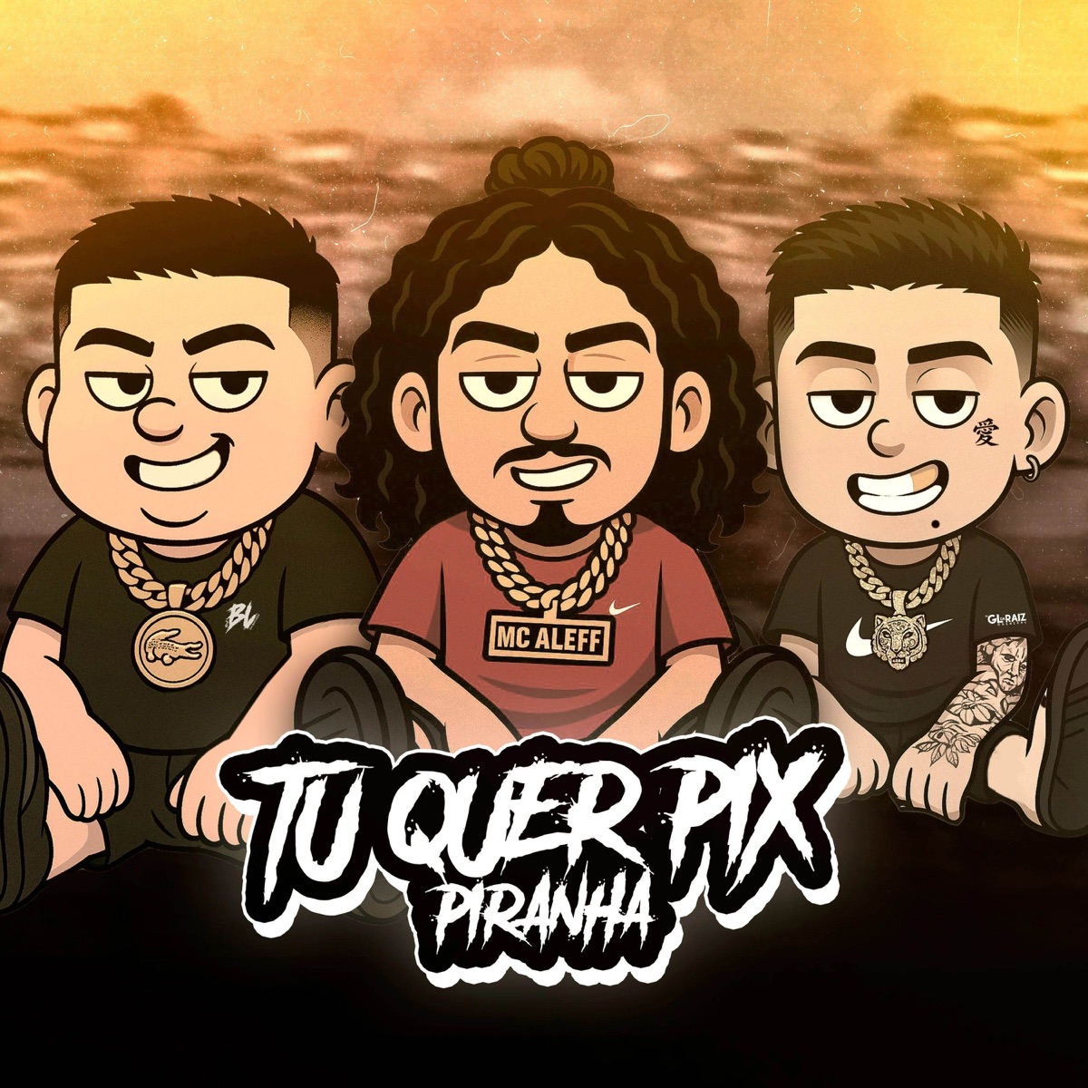TU QUER PIX PIRANH@ X RAIZ (feat. Mc Aleff & DJ BL DA CHM) - Single by DJ GL DA RAIZ album cover