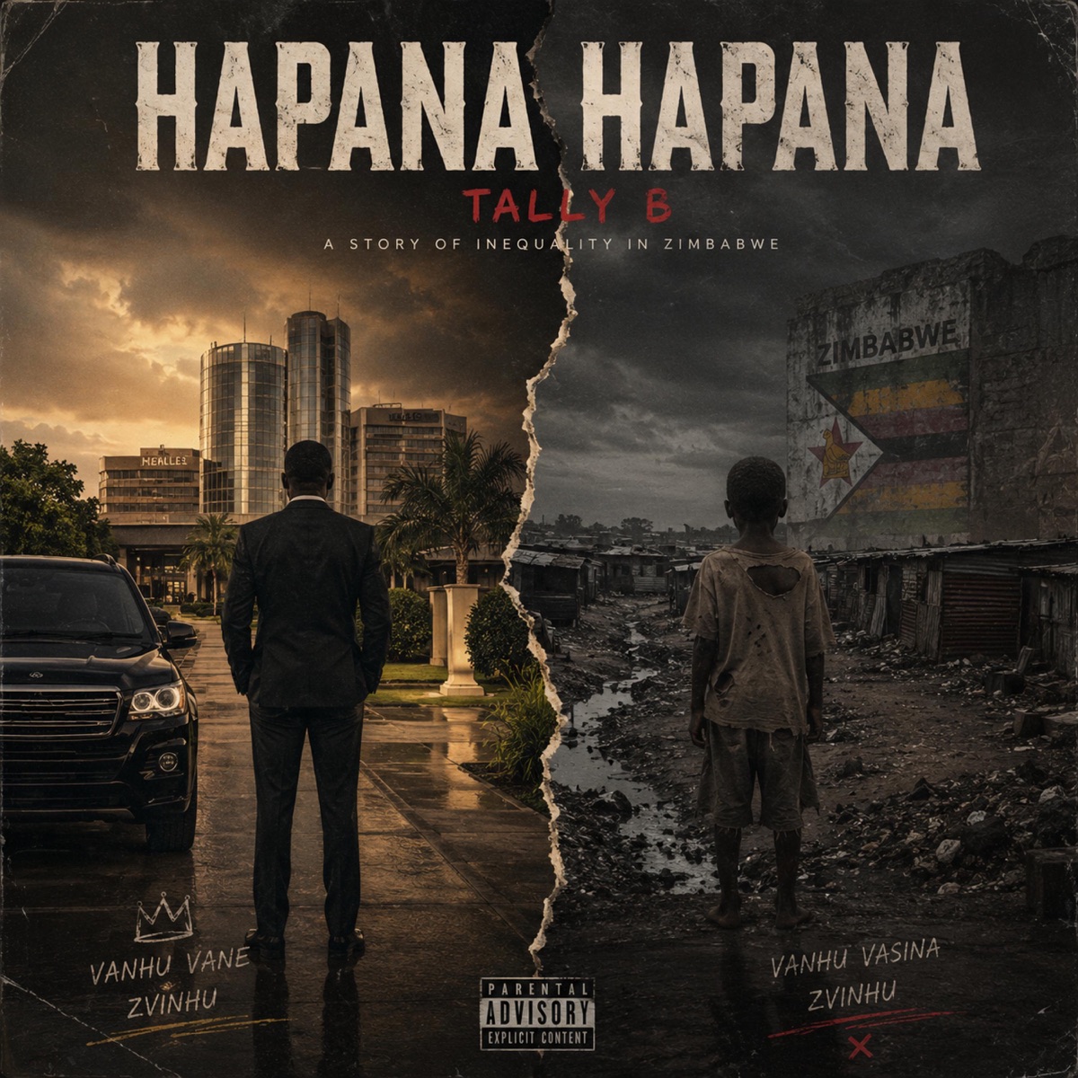Hapana Hapana (feat. Tally B) - Single by Millennial vision album cover