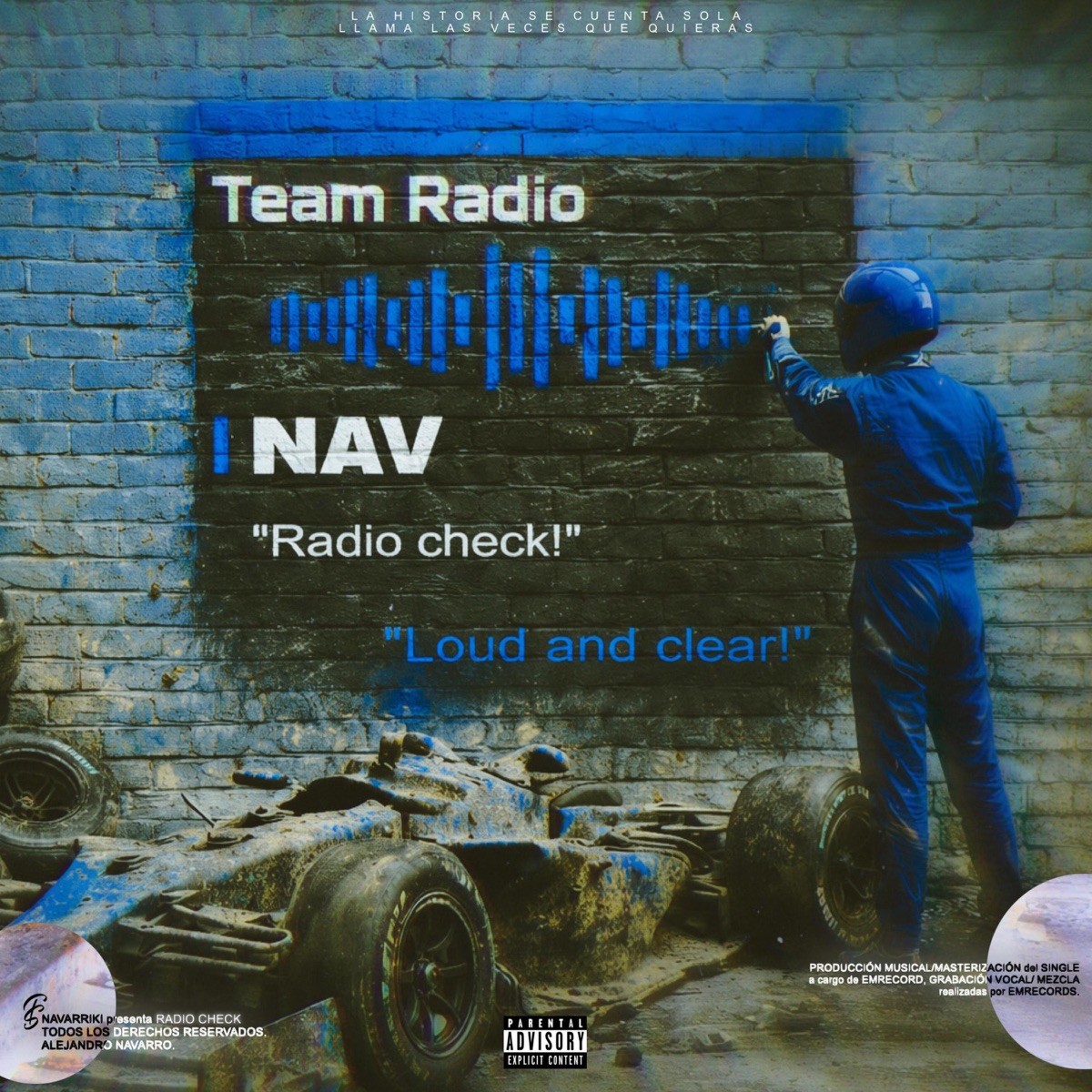 RADIO CHECK - Single by Navarriki album cover