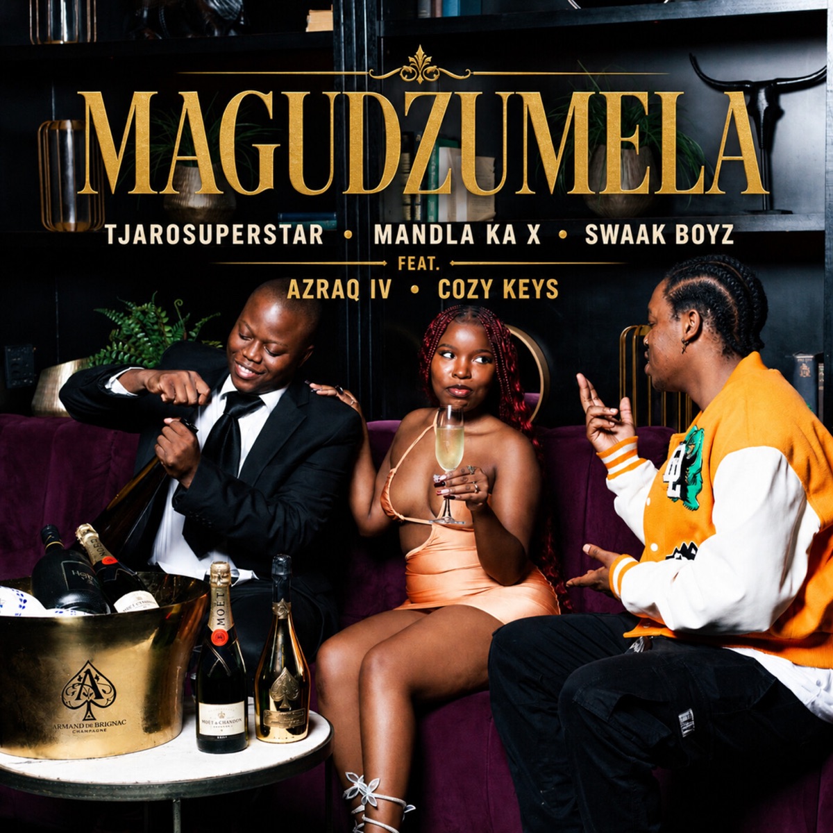MAGUDZUMELA (feat. Azraq IV & Cozy Keys) - Single by TjaroSuperstar, Mandla ka X & SWAAK BOYZ album cover