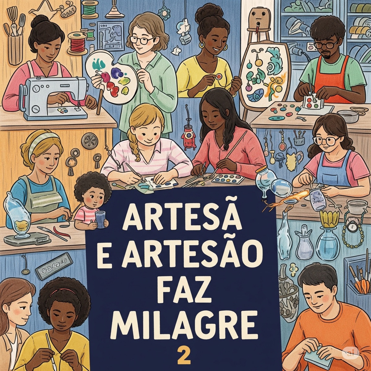 Artesã e Artesão Faz Milagre 2 - Single by Mc Bocão Capixaba & Lucas Oliveira album cover