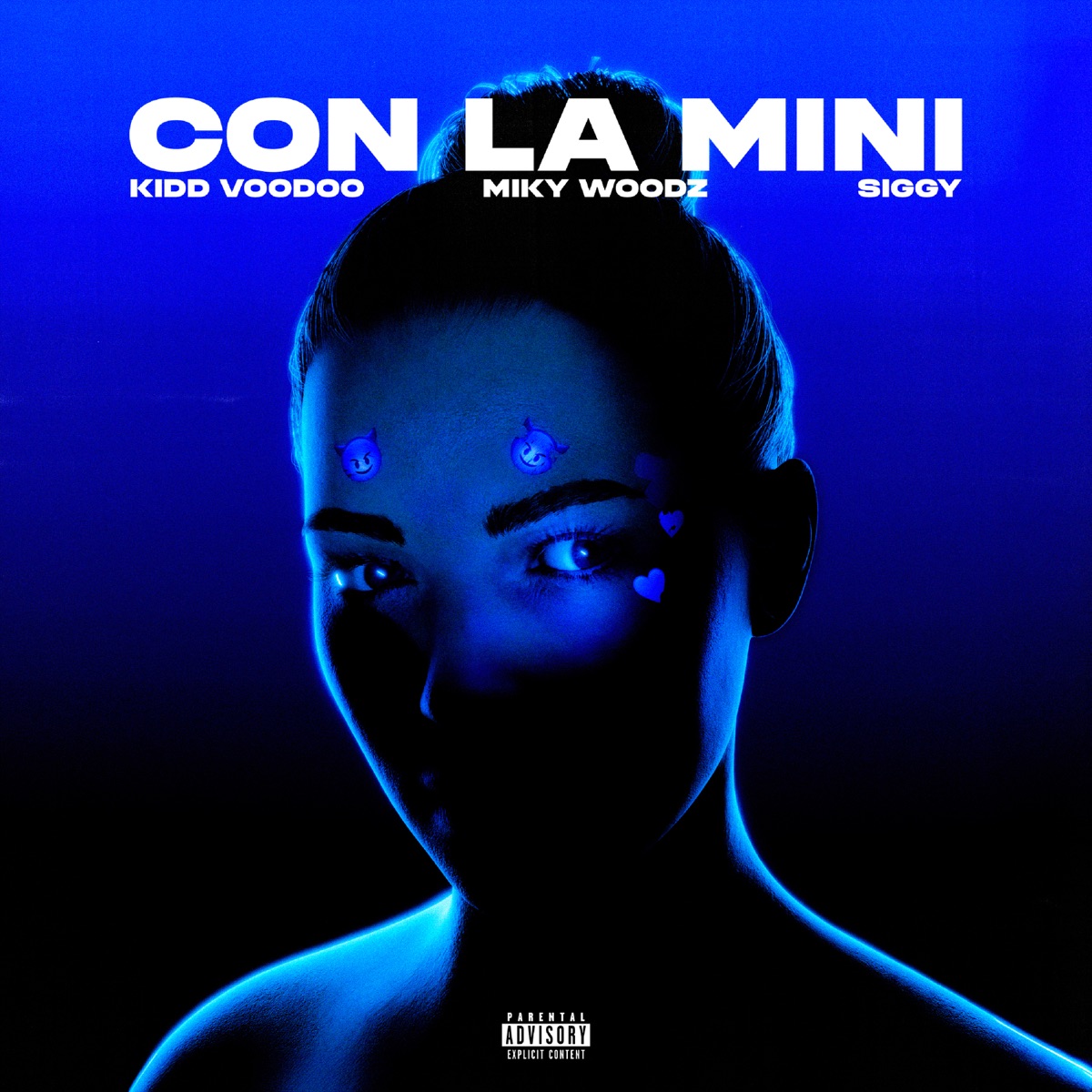 Con La Mini - Single by Kidd Voodoo, Miky Woodz & SIGGY album cover