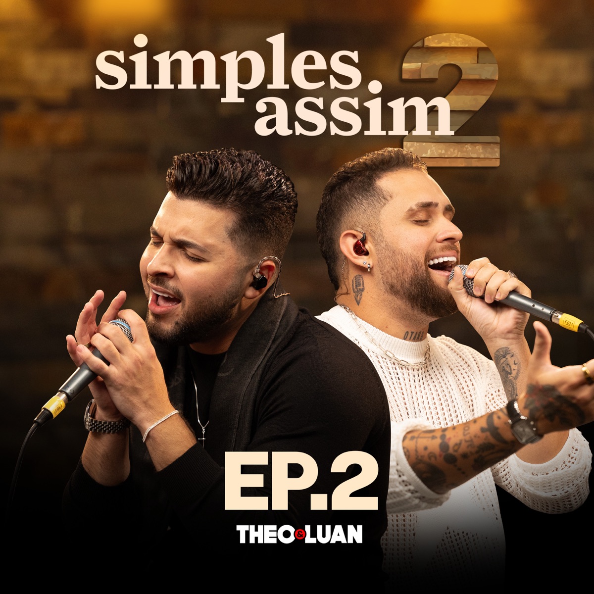Simples Assim 2 (Ao Vivo / EP2) by Theo & Luan album cover