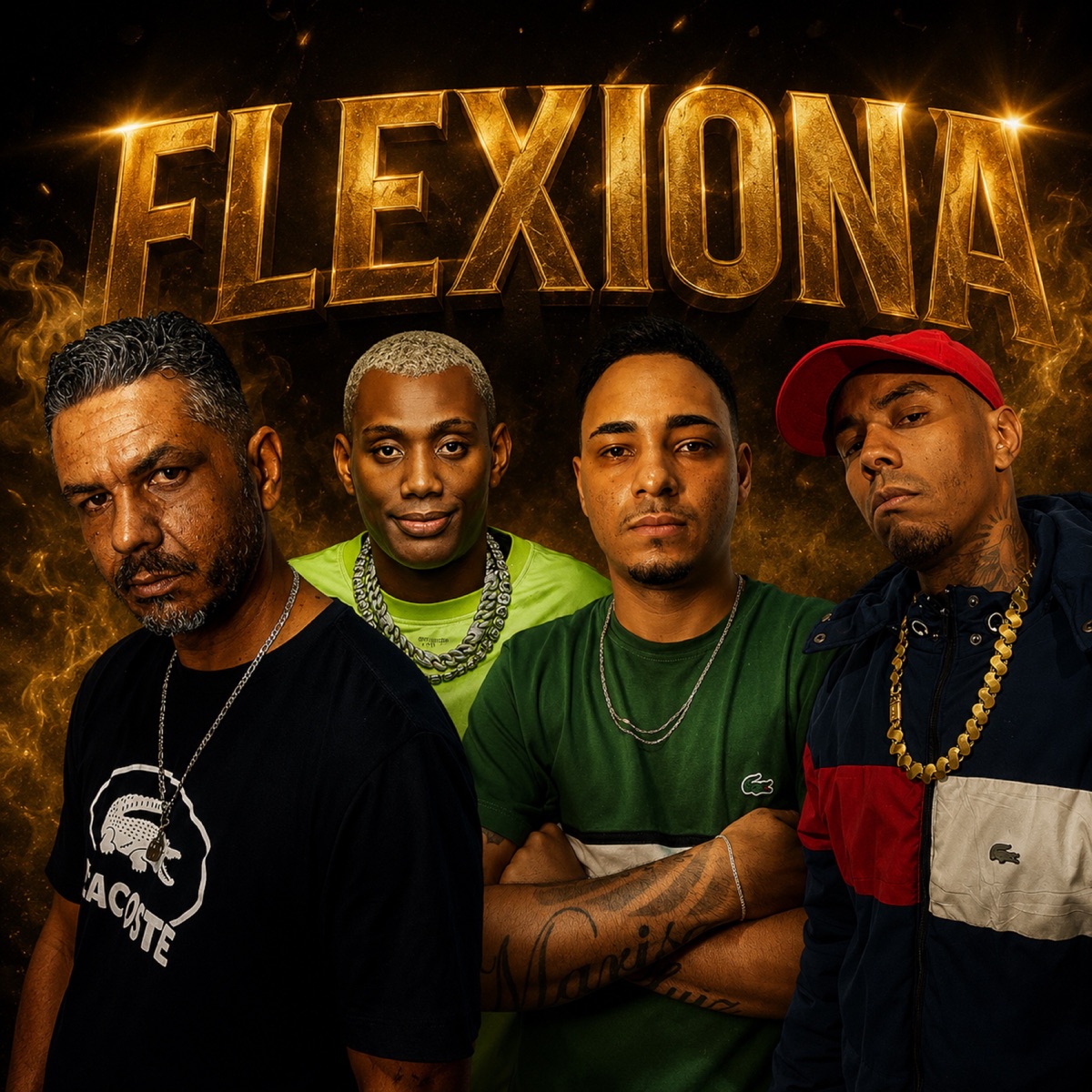 FLEXIONA (feat. FUNK ATIVO 031 & MC LACK) - Single by Mc Gw, Mc gk da norte & Mc DIGreisso album cover