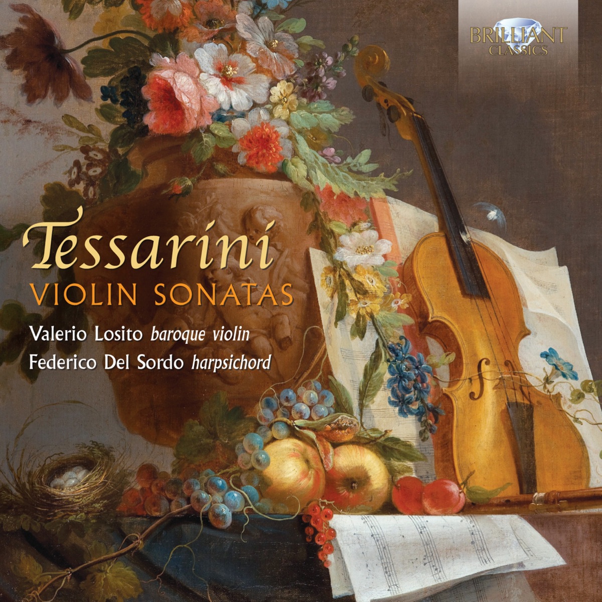 Tessarini: Violin Sonatas by Valerio Losito & Federico del Sordo album cover