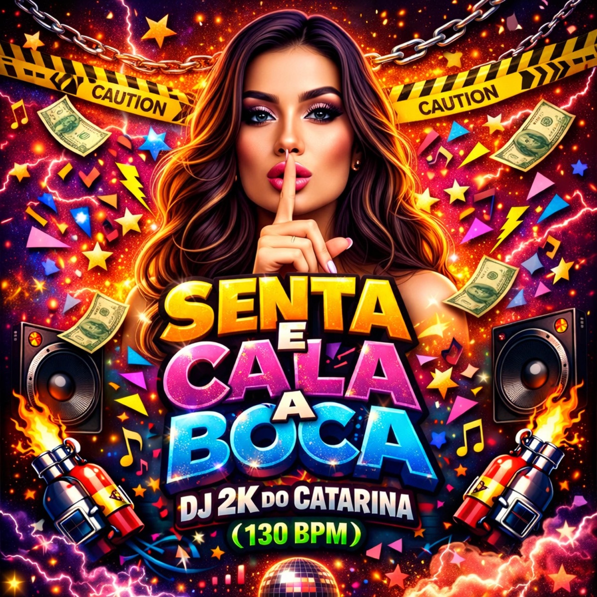 SENTA E CALA A BOCA - Single by Dj 2K do Catarina album cover